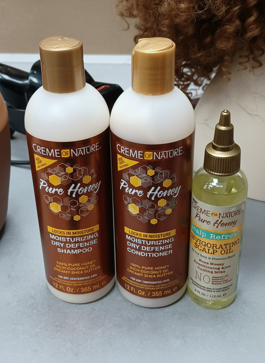Cream Of Nature Sweet Honey Hair Combo