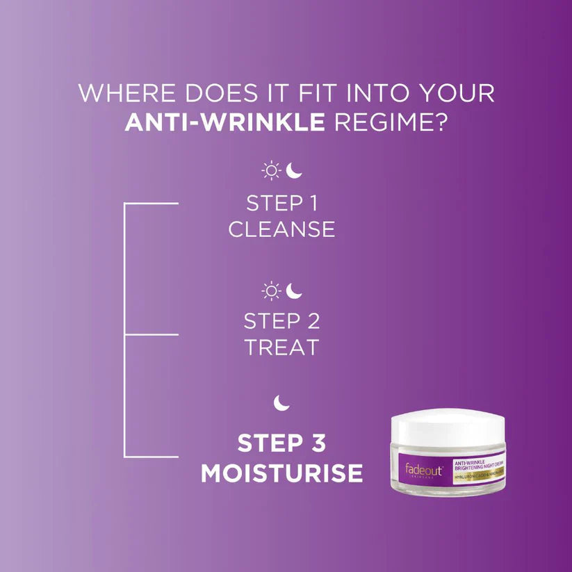 Fade Out Anti-Wrinkle Brightening Night Cream