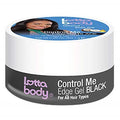 Lottabody Control Me Edge Gel, Black, 2.25 Ounce