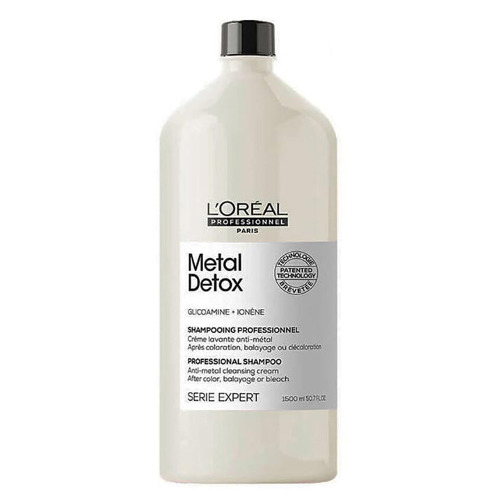 L'Oréal Professionnel Serié Expert Metal Detox Shampoo for Anti-Breakage & Color Protection for Color-Treated Hair 1500 ml/50