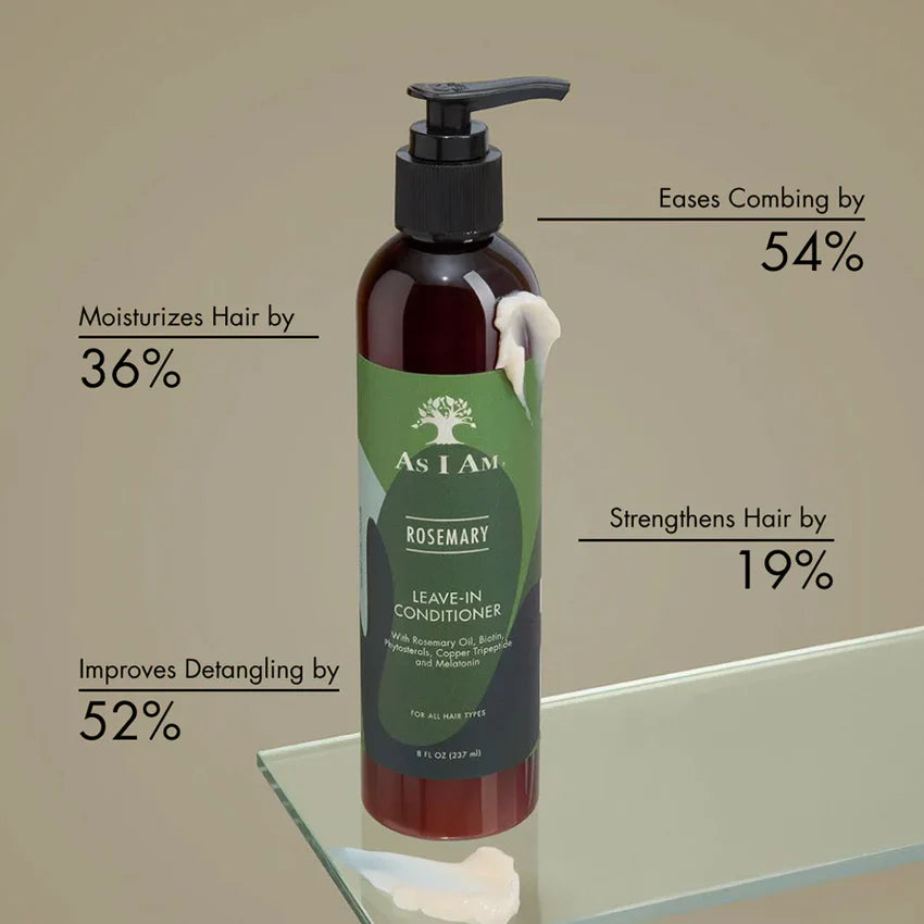 As I Am Rosemary Leave In Conditioner 237ml