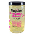 Shine 'n Jam Black castor & Flaxseed Oil Styler 32 OZ