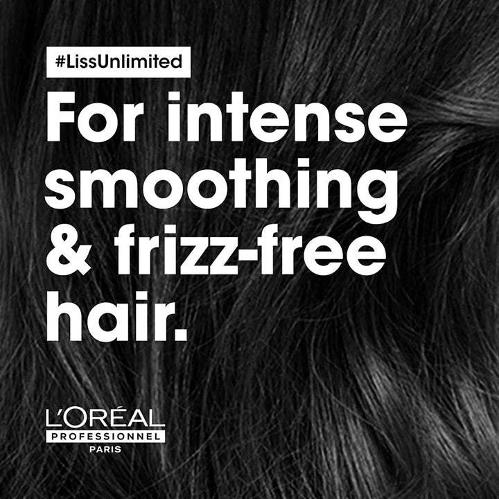 L'Oréal Professionnel Serié Expert Liss Unlimited Shampoo Smooth, Glossy & Frizz-Free Hair for Unruly Hair 300 ml/10.14 oz - 