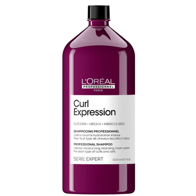 L'Oréal Professionnel Serié Expert Curl Expression Shampoo for Intense Moisture & Detangling for Curly & Coily Hair 1500 ml/5