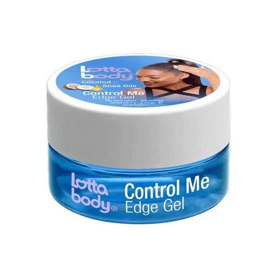 Lotta Body Coconut Shea Oils Control Me Edge Gel, 2.25