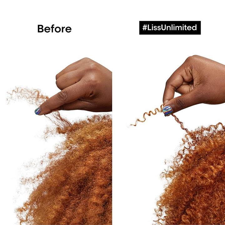L'Oréal Professionnel Serié Expert Liss Unlimited Mask for Smooth & Frizz-Free Hair 500 ml/16.91 oz - Transform unruly, frizz