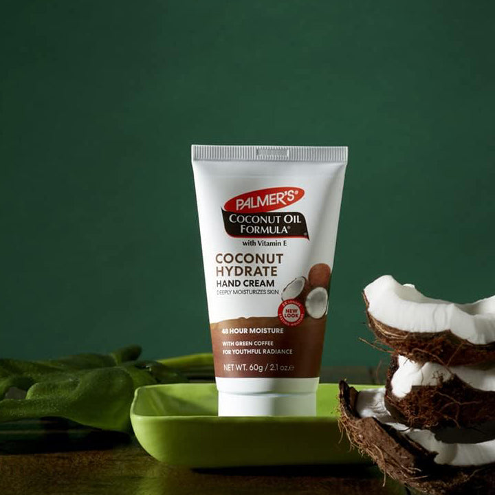 Palmer's Coconut Hydrate Hand Cream 2oz in use