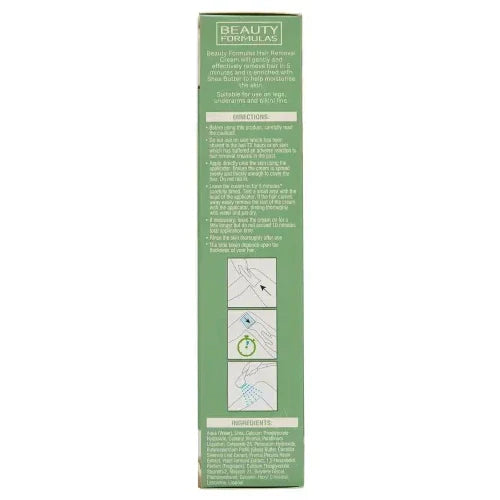 Beauty Formulas Moisturising Hair Removal Cream 3.5 oz / 100 ml - Achieve beautifully smooth, hair-free skin in just - Image 