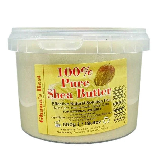 Ghana's Best Pure Shea Butter 10oz | 100% Natural & Unrefined For Skin & Hair texture