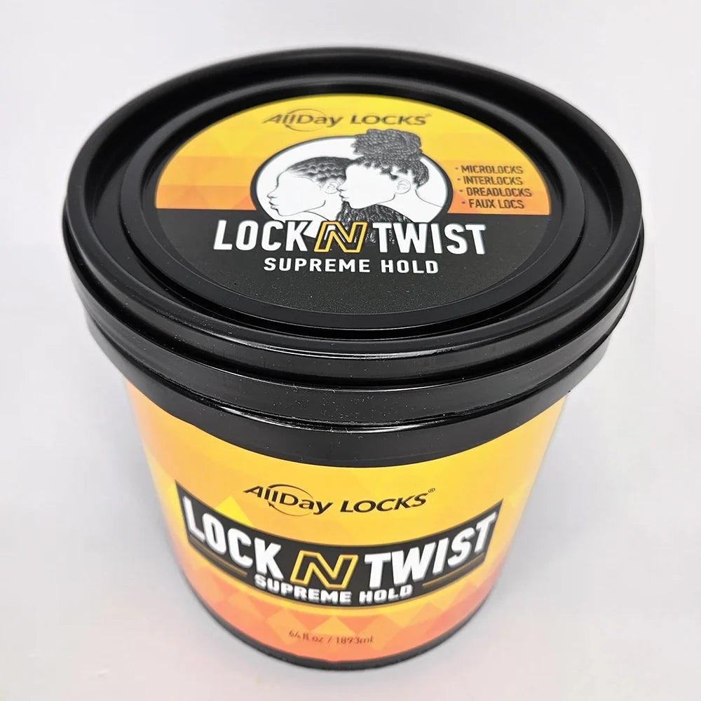 All Day Locks Lock N Twist Supreme Hold 64 oz texture