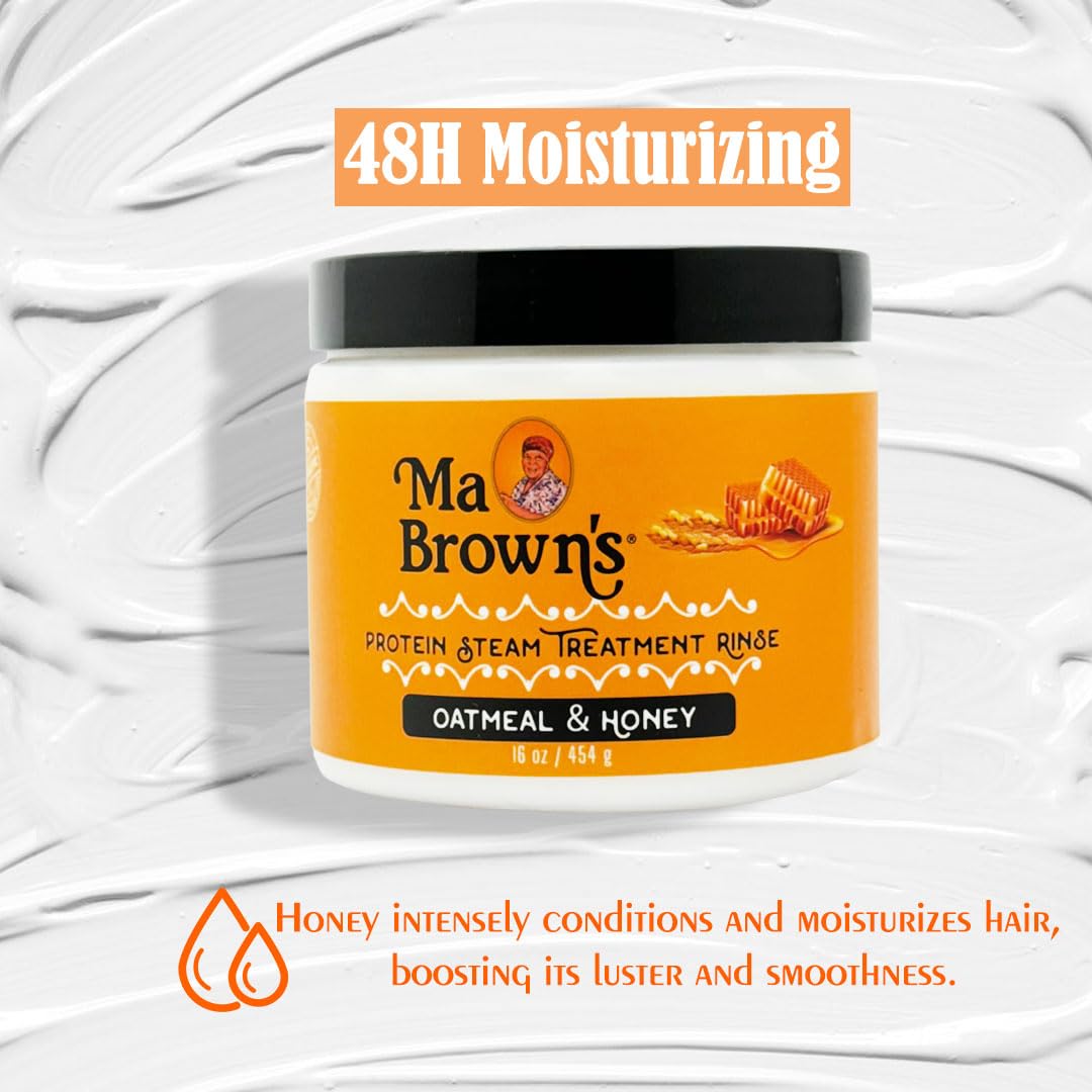 Ma Brown's Protein Steam Treatment Rinse 16 oz