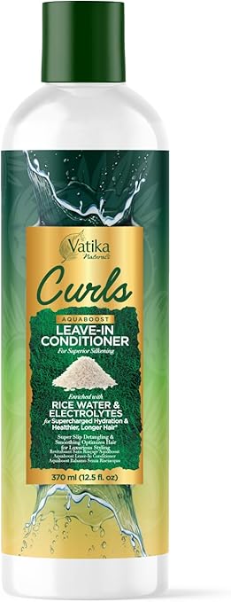 Vatika Naturals Curls Deep Treatment Conditioner – Rice Water & Electrolytes – 453g