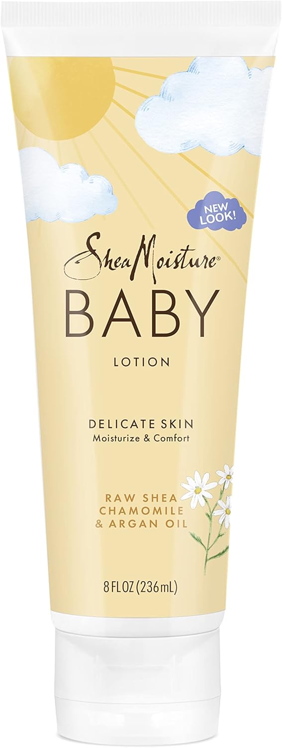 Shea Moisture Raw Shea Chamomile & Argan Oil BABY Lotion 8 oz / 237 ml