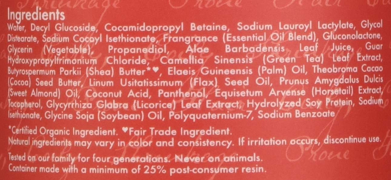 Shea Moisture Red Palm Oil & Cocoa Butter Hi-Slip Detangling Shampoo 13 oz / 384 ml - Unleash your hair's potential with Shea