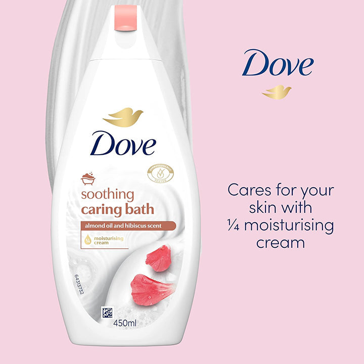 Dove Soothing Caring Bath Soak 15oz - Indulge in the luxurious Dove Soothing Caring Bath - Image 2