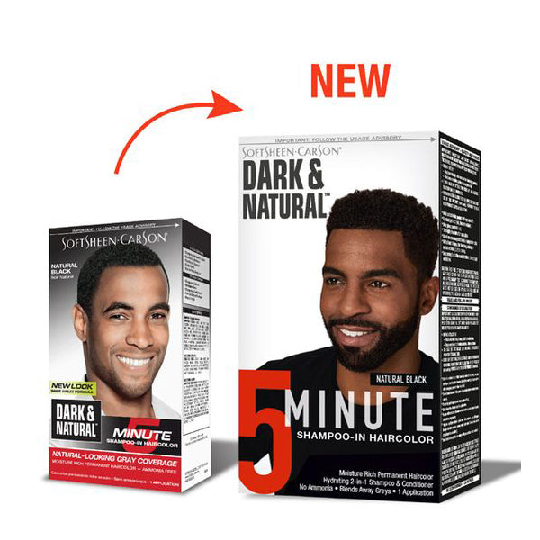 SoftSheen-Carson Dark & Natural Men's Hair Colour | Natural Black