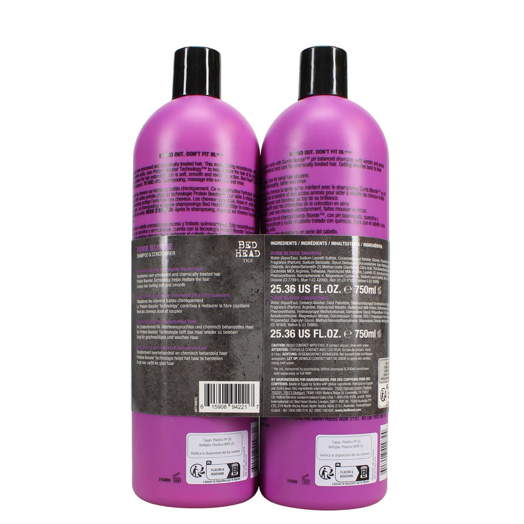 Therapy for Blondes Dumb Blonde Shampoo and Conditioner Set - Purple
