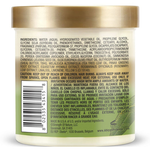 African Pride Olive Miracle Leave-In Conditioner 15oz - improves manageability and
