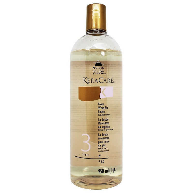 Keracare Foam Wrap Set Lotion - Extra Hold - 32 oz / 950 ml