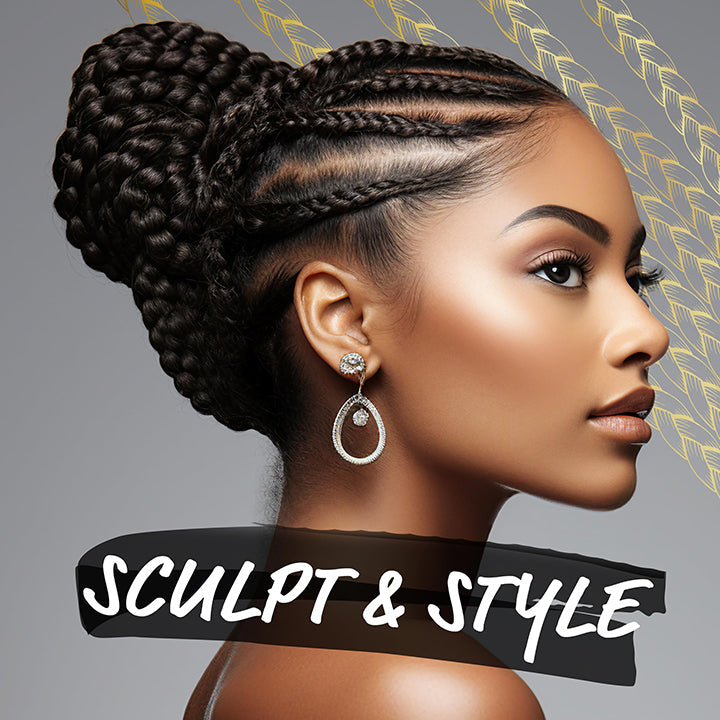 All Day Locks Braid Gel Extreme Hold 64 oz detail