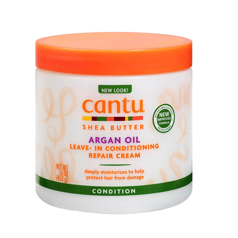 Cantu Argan Oil Leave-In Conditioning Repair Cream 16 oz / 453 gm