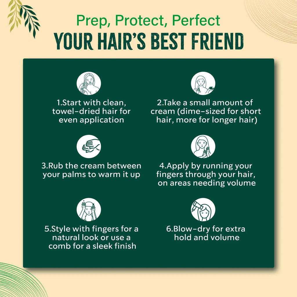 Vatika Naturals Hair Cream - Extreme Moisturizing (210ml, Almond)