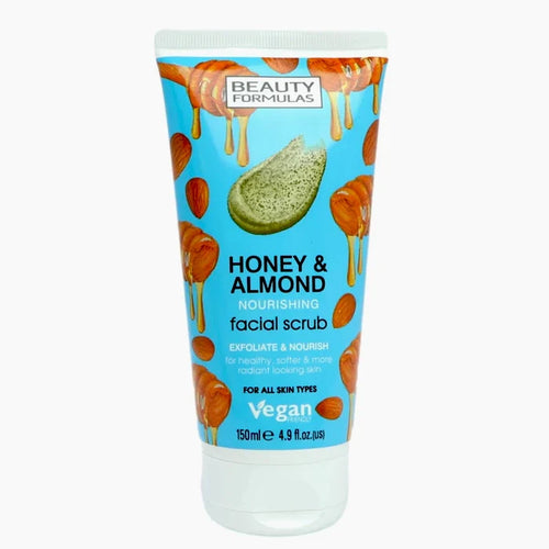 Beauty Formulas Honey and Almond Facial Scrub 5 oz / 150 ml