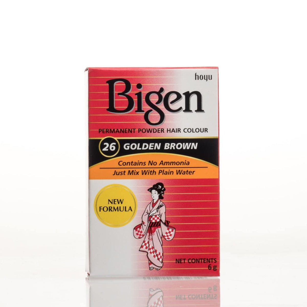 Bigen Permanent Powder Hair Color - 6 g (All Colours)