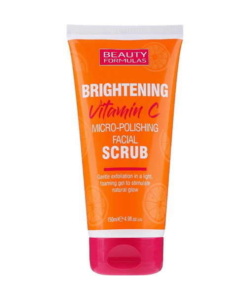 Beauty Formulas - Brightening Vitamin C Micro-Polishing Facial Scrub - 5 oz / 150 ml