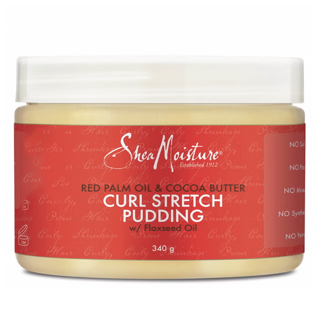Shea Moisture Red Palm Oil and Cocoa Butter Curl Stretch Pudding 12 oz / 355 ml