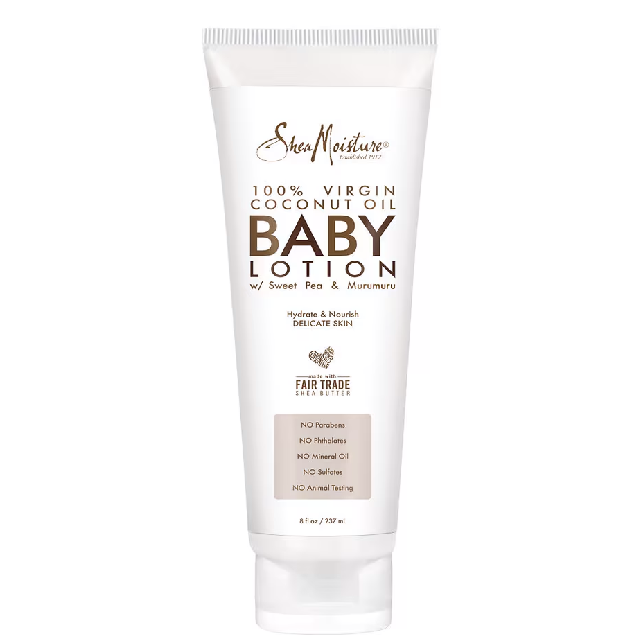 Shea Moisture 100% Virgin Coconut Oil BABY Lotion 8 oz / 237 ml