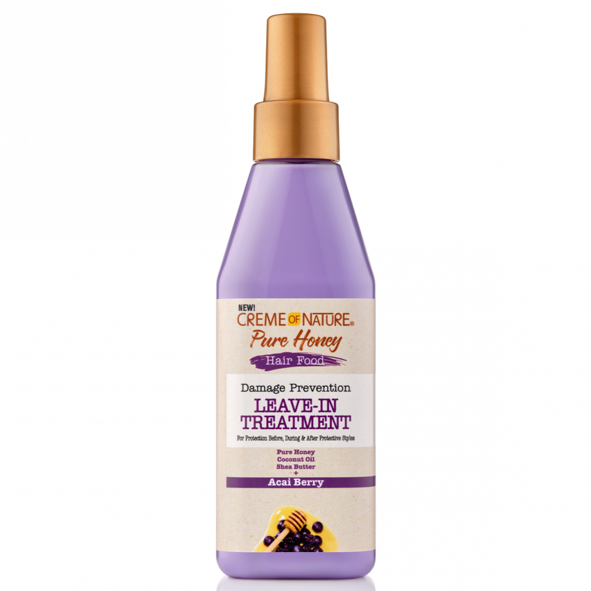 Creme of Nature Pure Honey Hair Food Leave-In Treatment 8 oz / 237 ml