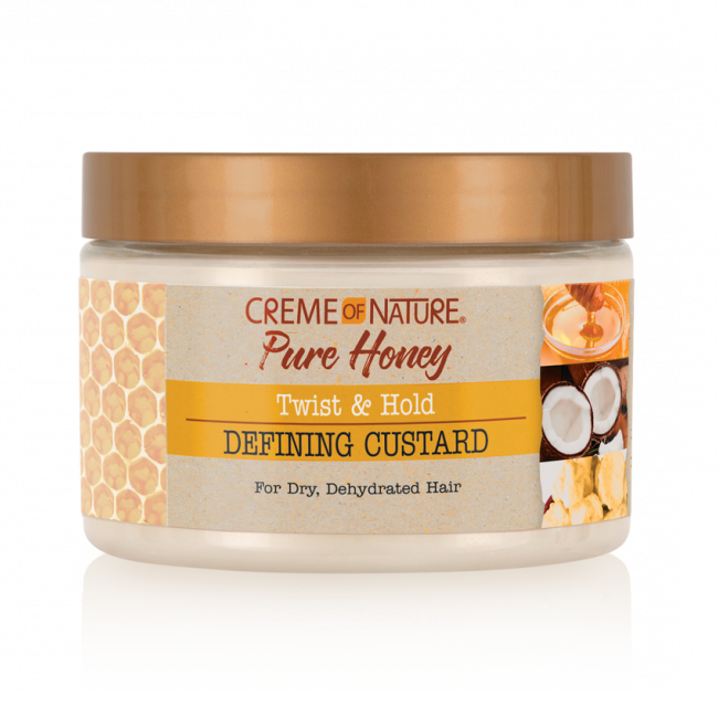 Creme of Nature Pure Honey Twist & Hold Defining Custard 11.5 oz / 340 ml