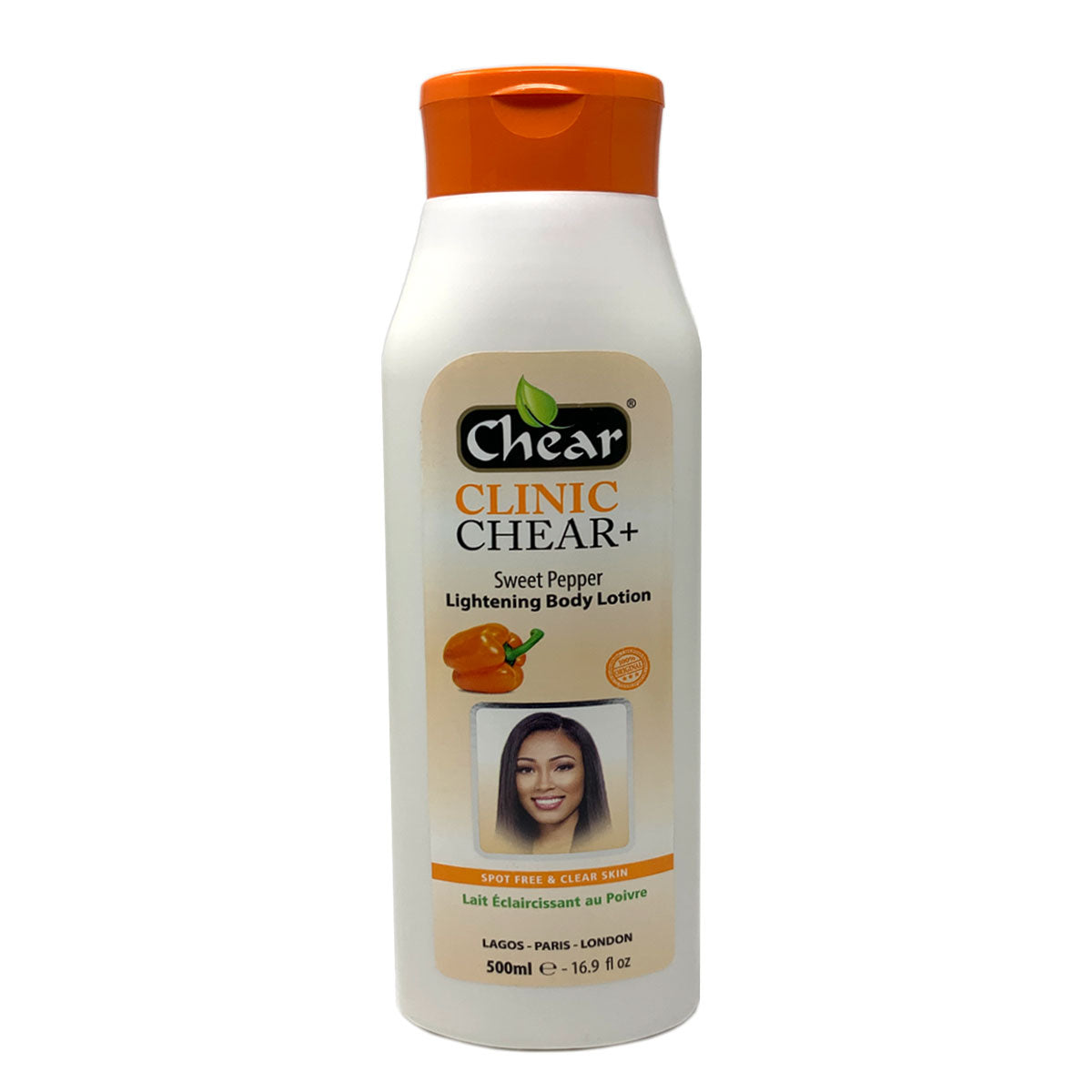 Chear - Clinic Chear + Sweet Pepper Skin Lightening Body Lotion - 500ml