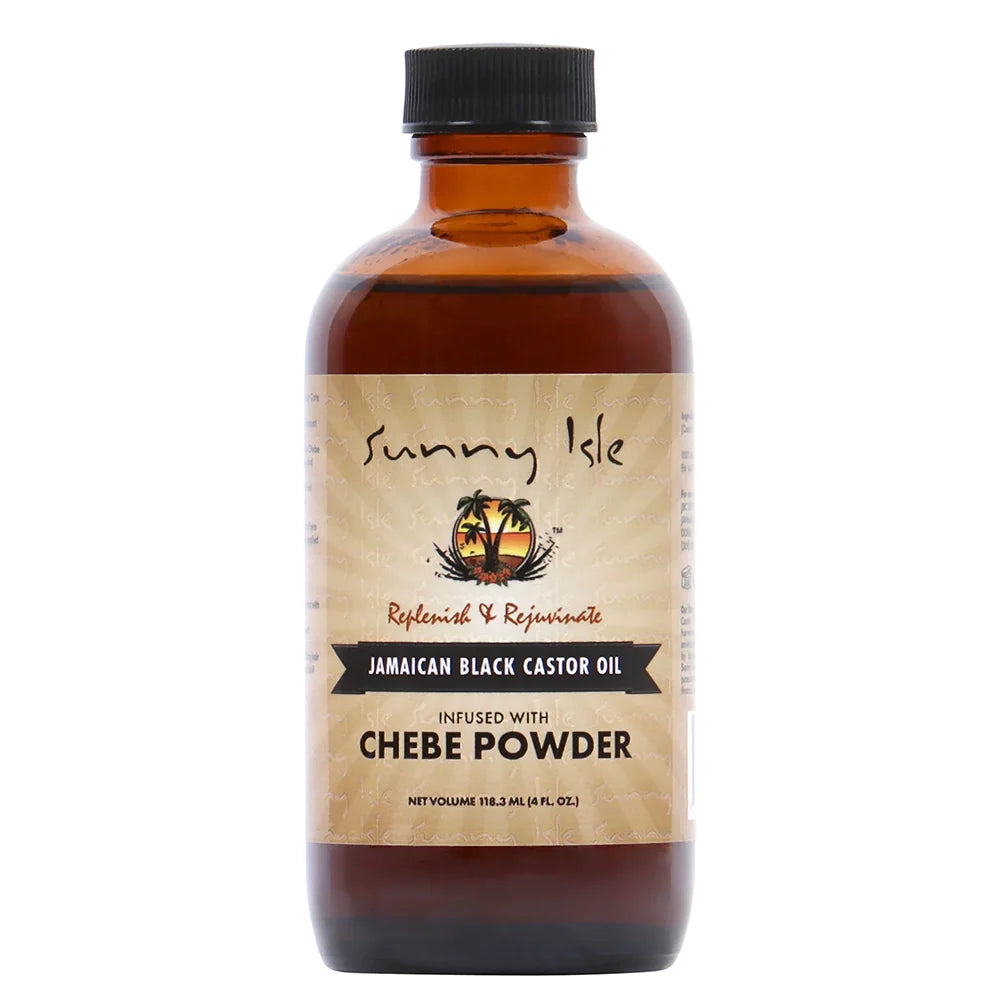 Sunny Isle Jamaican Black Castor Oil with Chebe Powder 4 oz - oil product image 1 - Sunny Isle - TJ Beauty UK