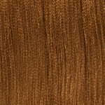 X Pression Lagos Braid Pre Stretched  Fast Full-Length Braids in use