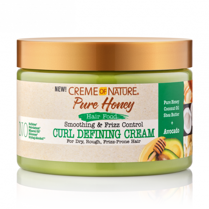 Creme of Nature Pure Honey Hair Food Curl Defining Cream 11.5 oz / 340 ml