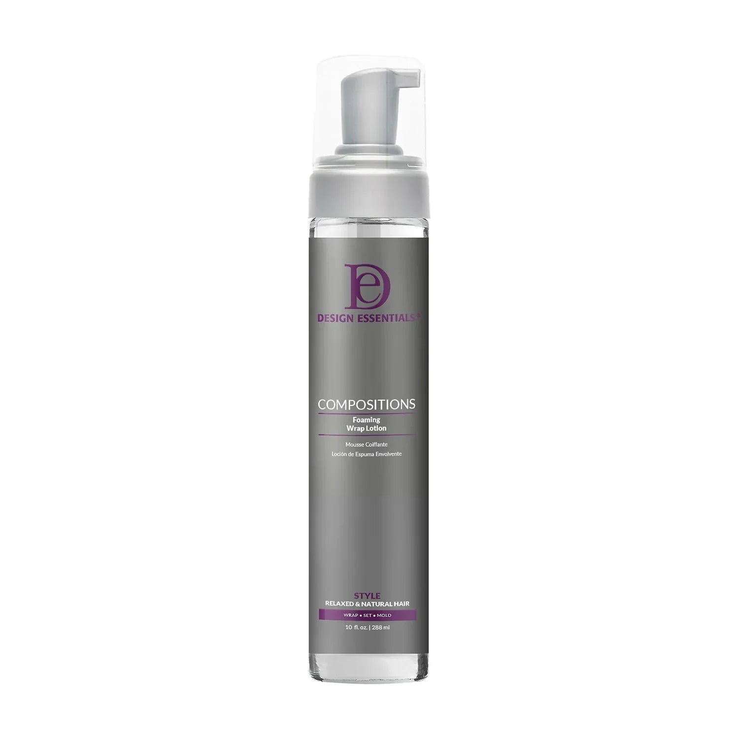 DESIGN ESSENTIALS COMPOSITIONS FOAMING WRAP LOTION 296ML