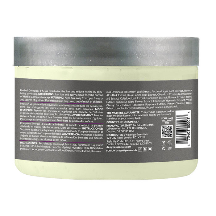 Design Essentials Herbal Complex 4 5oz scalp application
