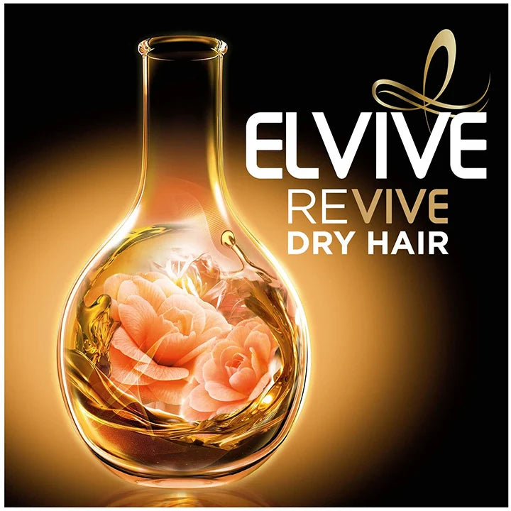 L'Oréal Elvive Extraordinary Oil Shampoo Nourishing & Detangling for Dry Hair 400 ml/13.53 oz - Revitalize dry, dull hair wit