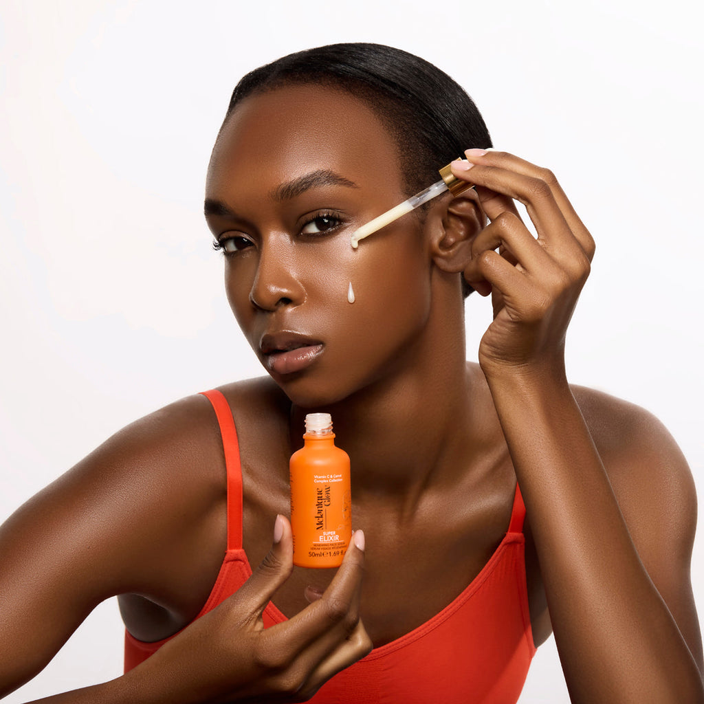 Melanique Glow™ - Super Elixir Renewing Face Serum - delivers concentrated active