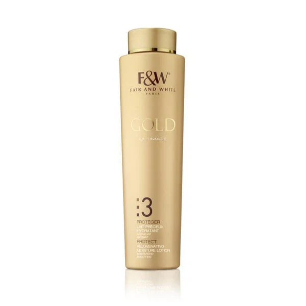Fair and White 3: Gold Rejuvenating Moisture Lotion 500ml / 17.6 fl. oz
