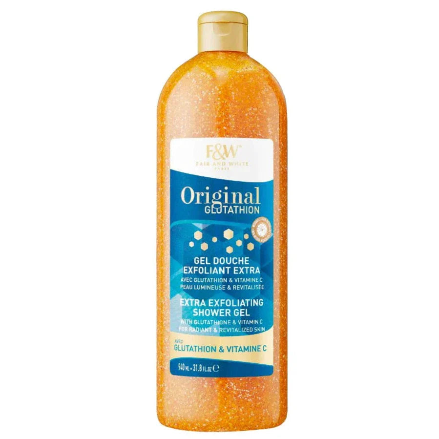 Fair & White Original Glutathion Exfoliating Shower Gel 32oz
