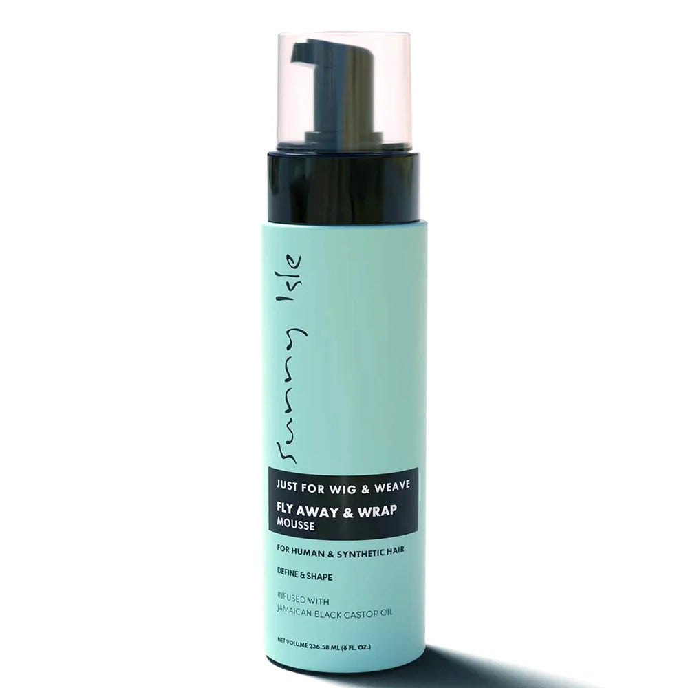 Sunny Isle Just For Wig | Fly Away & Wrap Mousse 8 oz - mousse product image 1 - Sunny Isle - TJ Beauty UK