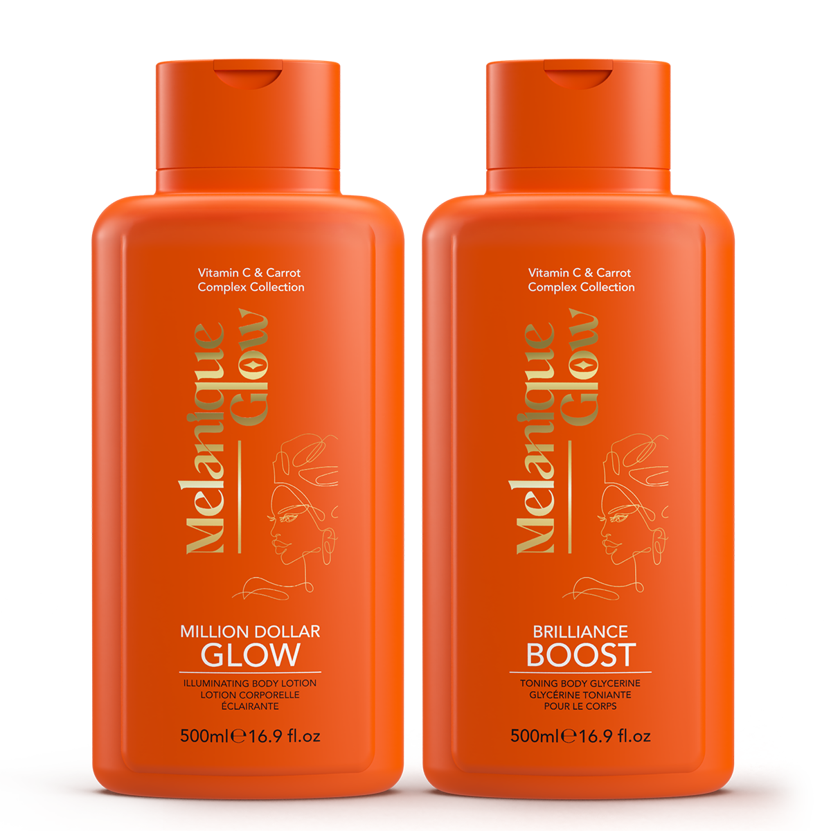 Melanique Glow™ - Glow & Tone Duo