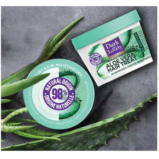 Dark & Lovely Aloe Vera Curly Hair Cream 13oz Hydrating Treatment texture