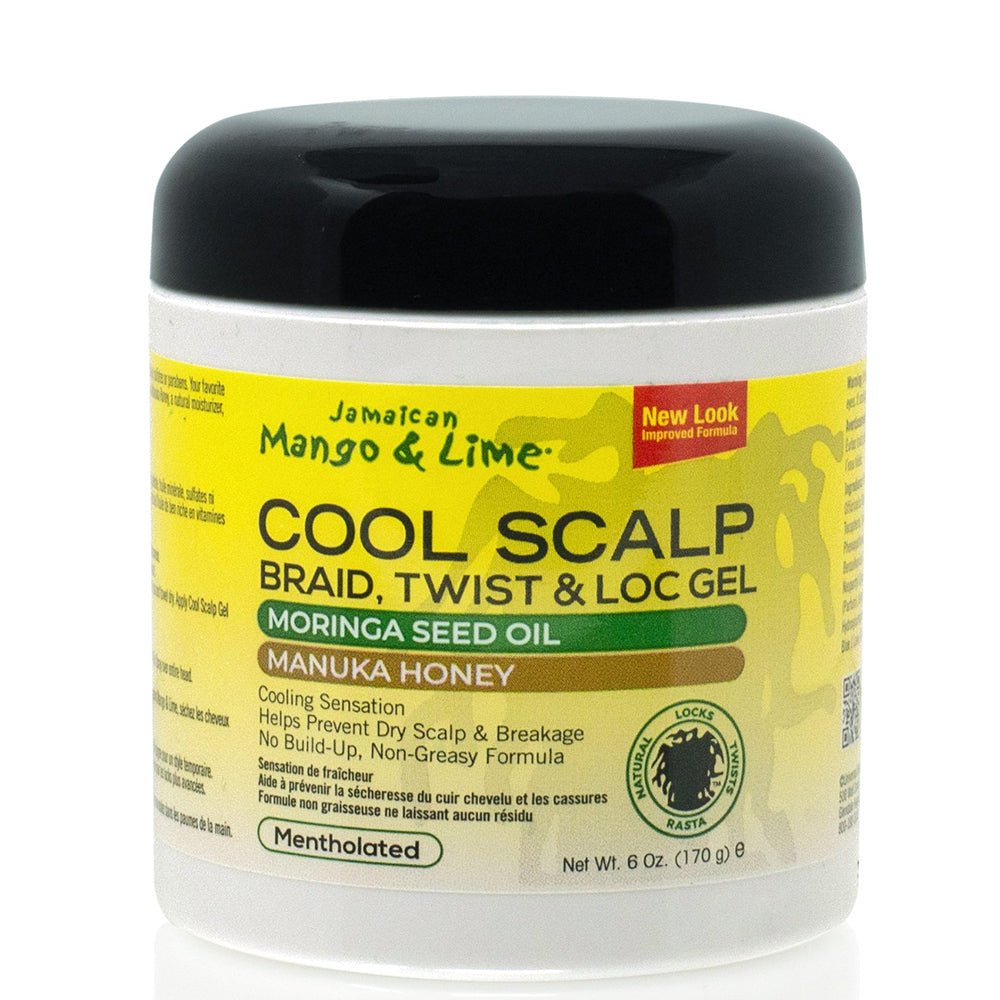 Jamaican Mango & Lime Cool Scalp Braid Twist & Loc Gel 6oz Compact Size | TJ Beauty UK