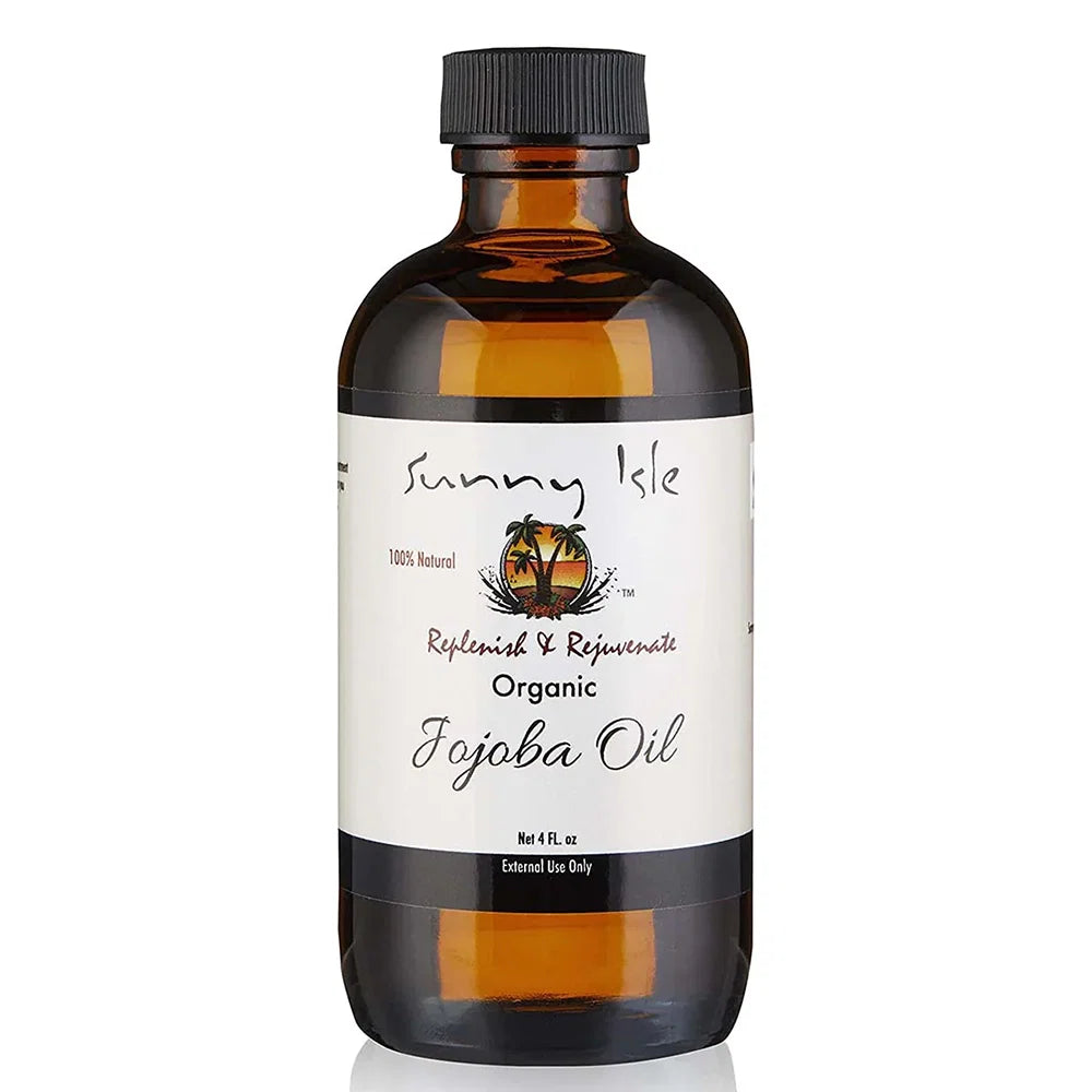 Sunny Isle Organic Jojoba Oil 4 oz - oil product image 1 - Sunny Isle - TJ Beauty UK