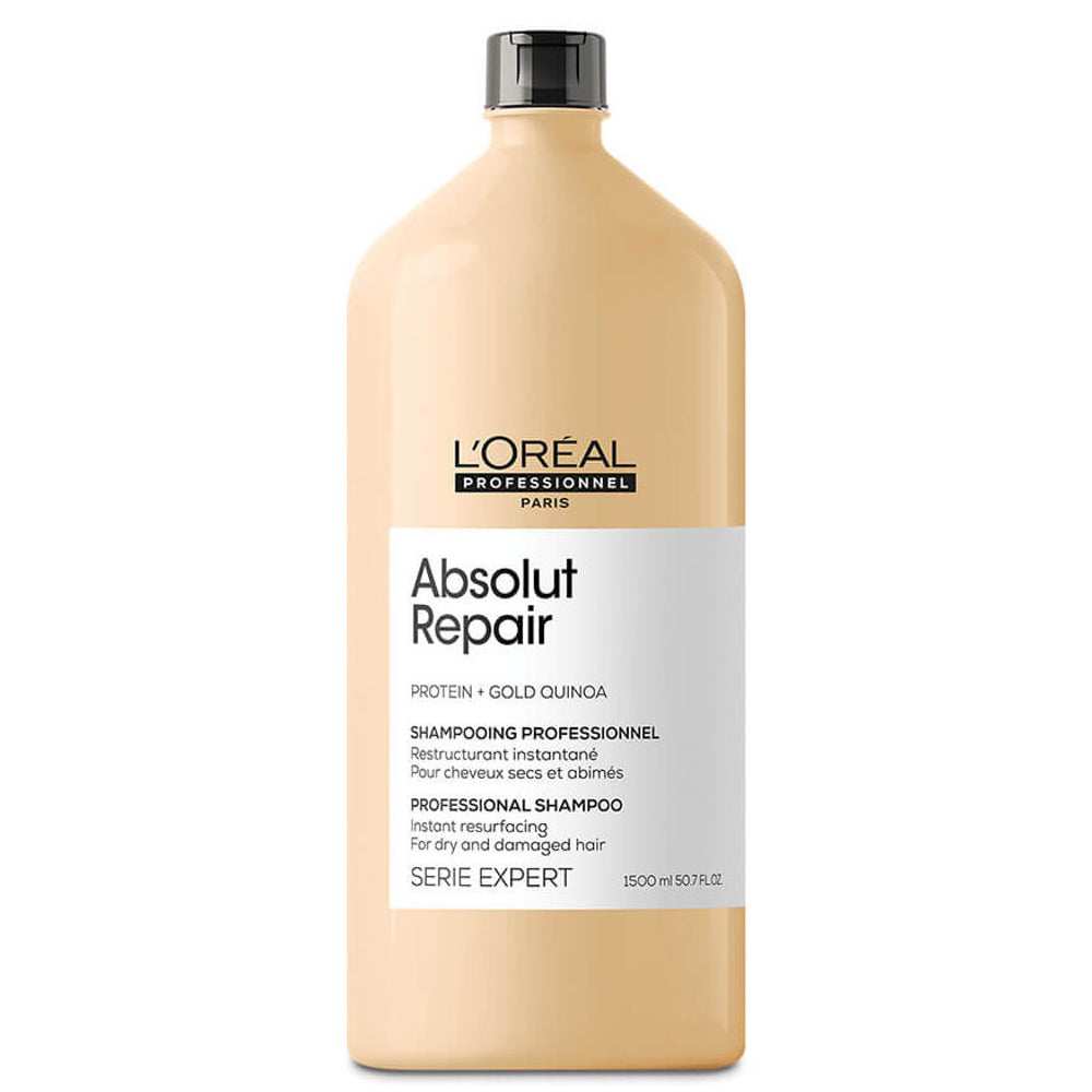 L'Oréal Professionnel Serié Expert Absolut Repair Shampoo for Intense Damage Repair & Nourishment for Dry & Damaged Hair 1500