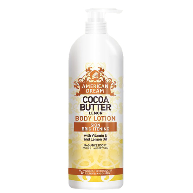 American Dream Cocoa Butter Lemon Body Lotion 25oz
